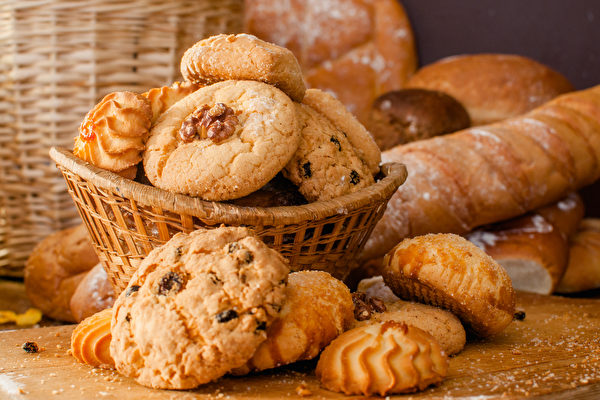 市售零食饼干、面包多含有棕榈油。(Shutterstock)