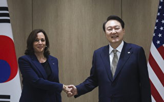 組圖：賀錦麗訪問韓國 加強美韓雙邊關係
