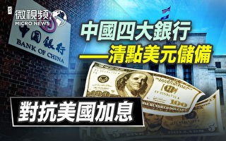 【微視頻】中國四大銀行擬拋售美元對抗美加息