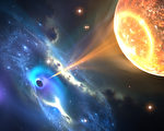 科学家观测到黑洞喷流疑以七倍光速运动