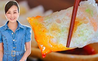 【美食天堂】米纸鲜虾煎饺做法～酥脆美味快速简单！