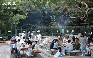 香港公眾燒烤爐解封首個週末 不少市民燒烤暢聚