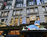 纽约梅西百货本周推出圣诞橱窗秀