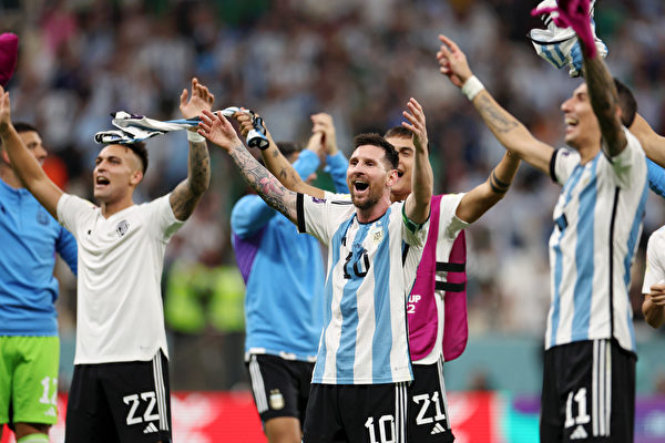 世界盃C組：阿根廷擊敗墨西哥 波蘭戰勝沙特