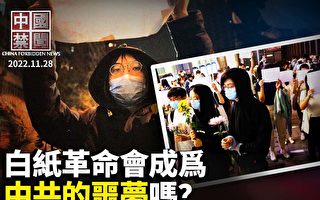 【中国禁闻】中国爆发白纸革命 多地民众街头抗议