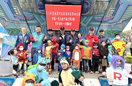 龍潭運動公園舉辦寶貝消防一日體驗營，’加深防範一氧化碳中毒與居家安全的觀念。
