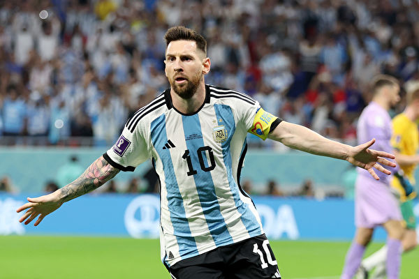 世界盃：阿根廷2:1淘汰澳洲 八強賽對陣荷蘭