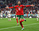 世界杯：摩洛哥1:0淘汰葡萄牙 进四强创历史