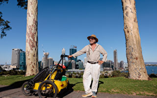 為植樹籌款 68嵗悉尼男子徒步穿越澳洲