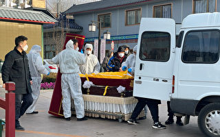 组图：北京火化染疫死者 火葬场不堪重负