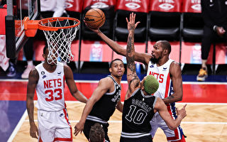NBA：籃網勝馬刺 獲12連勝 穩居東部第二位