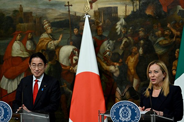組圖：岸田文雄訪意大利 強化兩國夥伴關係