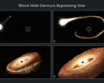 恆星被黑洞吞噬最後時刻 NASA公布震撼視頻