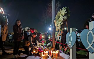 悼念加州槍案遇害者 多華人組織辦燭光集會