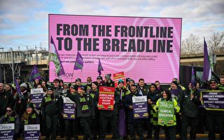 2月1日英国多个行业同日罢工