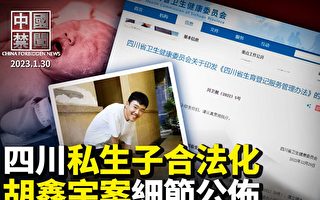 【中国禁闻】四川放开未婚生育登记 民讽私生子合法