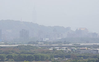 中國空汙來襲 台灣西半部空氣品質差