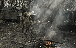 组图：乌克兰顿巴斯地区陷入艰难战役