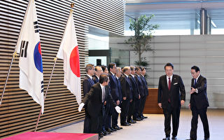 日韓領導人舉行會談 兩國宣布放棄貿易爭端