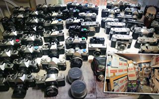 夫婦清倉庫喜獲大批老式相機 價值20萬美元