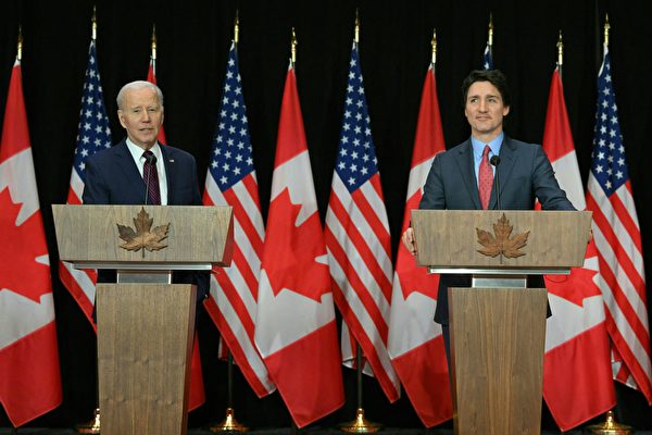 组图：拜登访加拿大 强化民主联盟