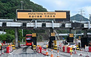 香港狮隧昨起实施易通行