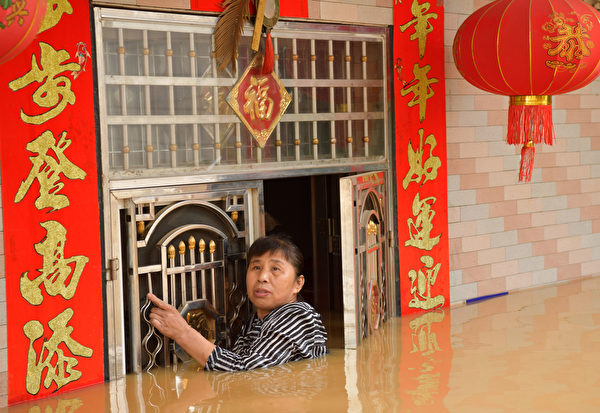 2023年5月6日，江西省出現暴雨洪災。（HU GUOLIN / Feature China/Future Publishing via Getty Images △）