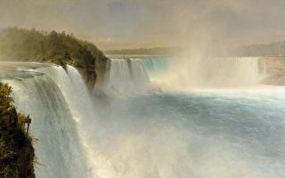 美国画家丘奇的成名作：尼加拉大瀑布