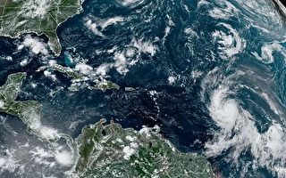 美国家飓风中心：飓风“李”已增强为五级