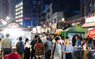 波士顿华埠第二届“台湾夜市”迎人潮