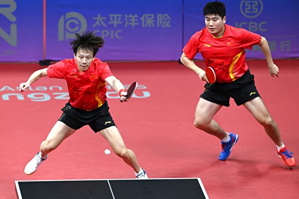 亞運會乒乓球比賽 中國男雙女雙均慘敗