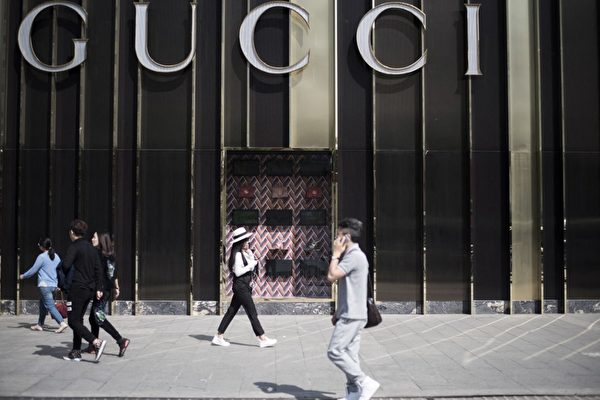 Gucci中国销量跌 奢侈品牌在华前景蒙阴影