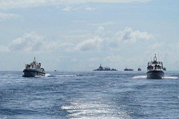 135艘中共船聚集南海一暗礁 菲律宾震惊