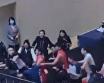 四川城市篮球联赛 绵阳队和凉山队打群架