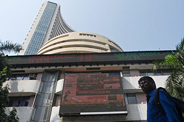 印度股市市值突破4萬億美元 直追港股