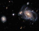 NASA公布新圖：同框展示4個螺旋星系