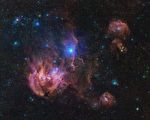 歐洲南方天文台發布「奔跑的雞」星雲圖
