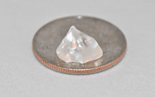 男子逛公园捡到4.87克拉钻石 竟以为是玻璃