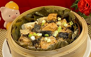 【梁厨美食】豉汁蒸三文鱼骨豆腐～老粤菜经典味