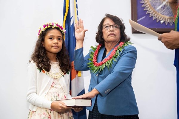 马绍尔群岛总统宣誓就职 重申台马邦谊稳固