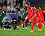 亞洲盃16強賽：韓國淘汰沙特 伊朗涉險過關