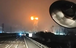 寧夏靈武一化工廠發生爆炸 驚現橙色蘑菇雲