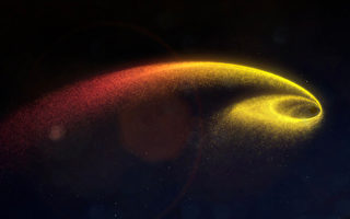 天文學家罕見發現恆星被超大黑洞撕裂