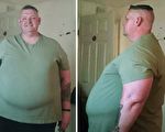男子恐自己死於肥胖 戒毒戒酒後減重220磅