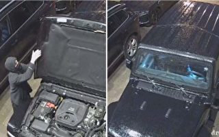 北約克住宅外車輛險被偷 盜賊偷車錄像公布