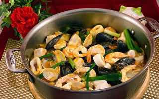 【梁廚美食】意大利美國海鮮湯 ～料多美味 10分鐘內完成！