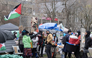 麦吉尔大学求助警方 拆校园亲巴抗议者帐篷