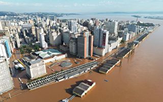 巴西南部创纪录洪水 90死15万人无家可归