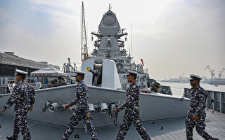 印度軍艦抵達新加坡將在南海進行作戰部署