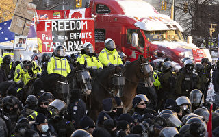 内部报告：“自由车队”抗议期间 骑警受到政治压力